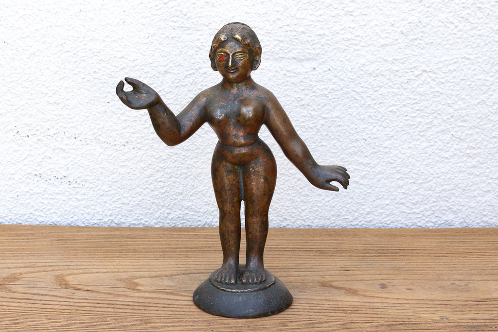 Grand 18th Century Bronze Radha Statue (Trade)