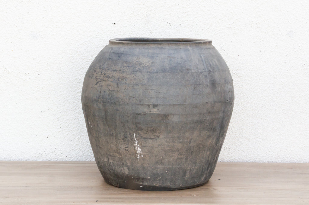 Faded Horizon Clay Pot