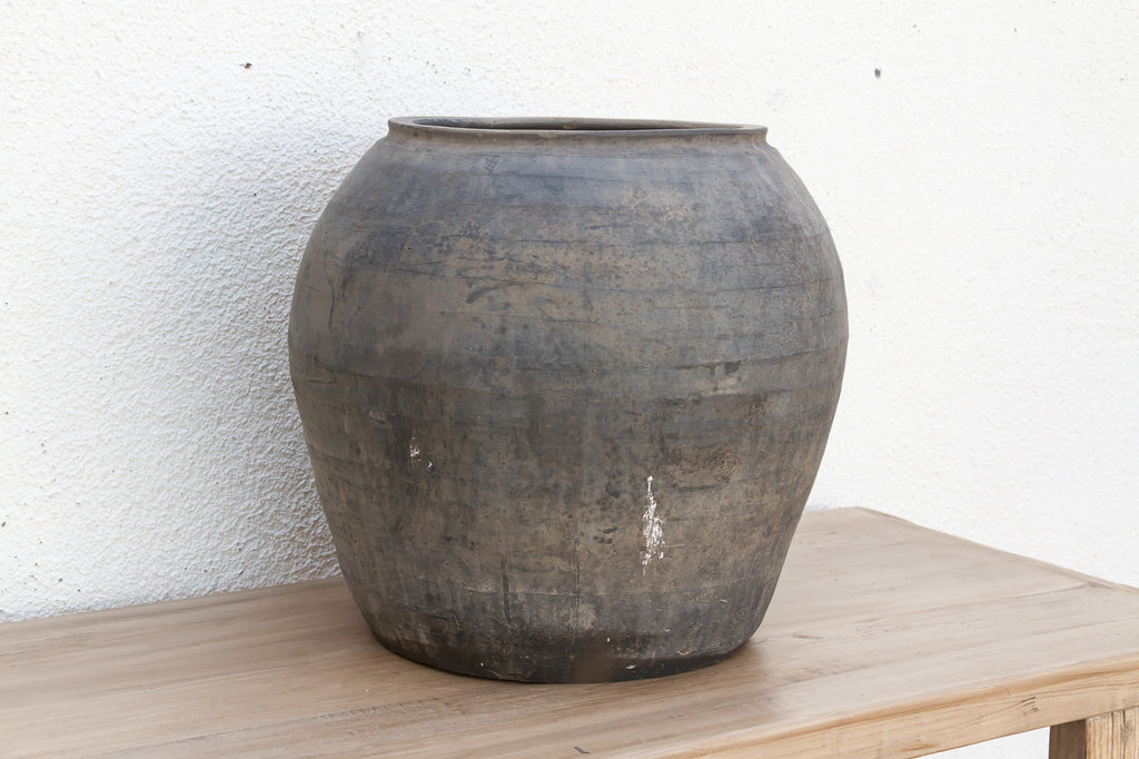 Faded Horizon Clay Pot