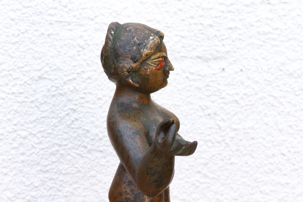 Grand 18th Century Bronze Radha Statue (Trade)