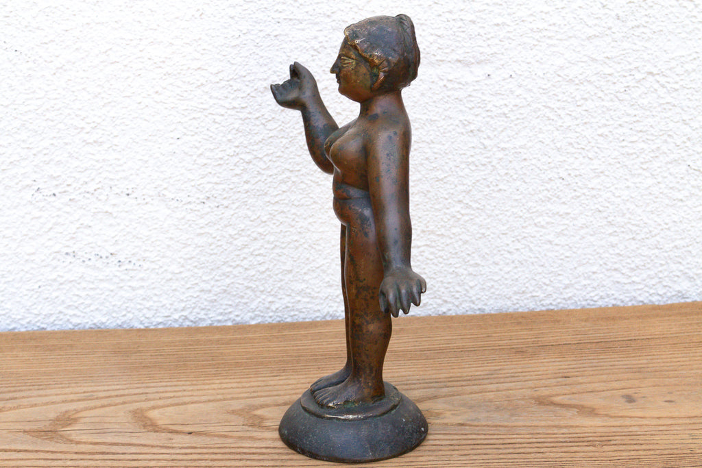 Grand 18th Century Bronze Radha Statue (Trade)