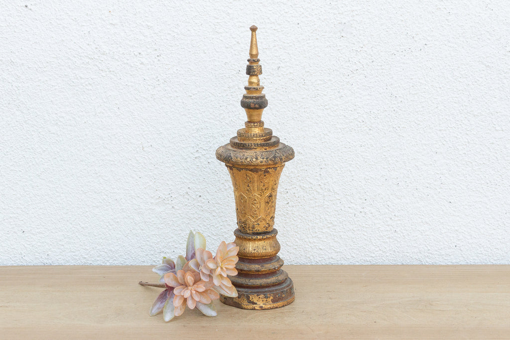 Tall & Slim Gold Thayo Stupa