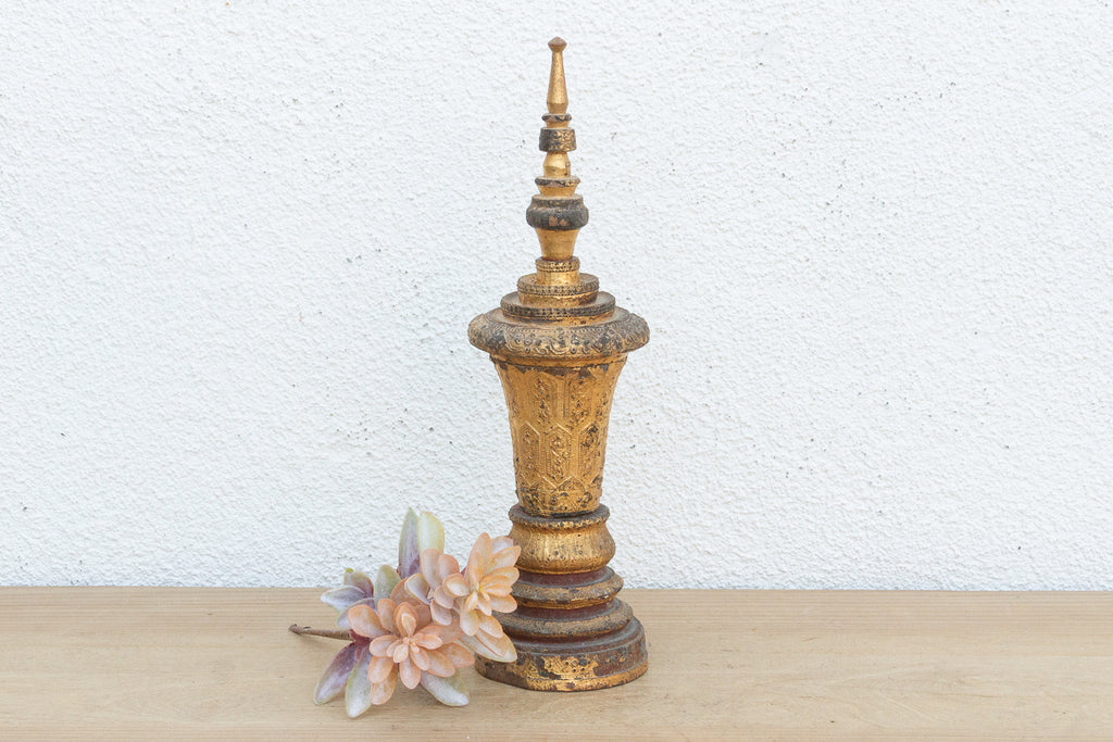 Tall & Slim Gold Thayo Stupa