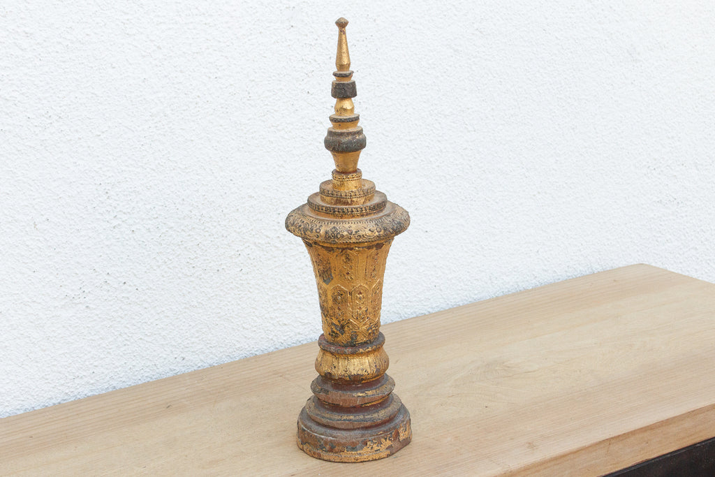 Tall & Slim Gold Thayo Stupa