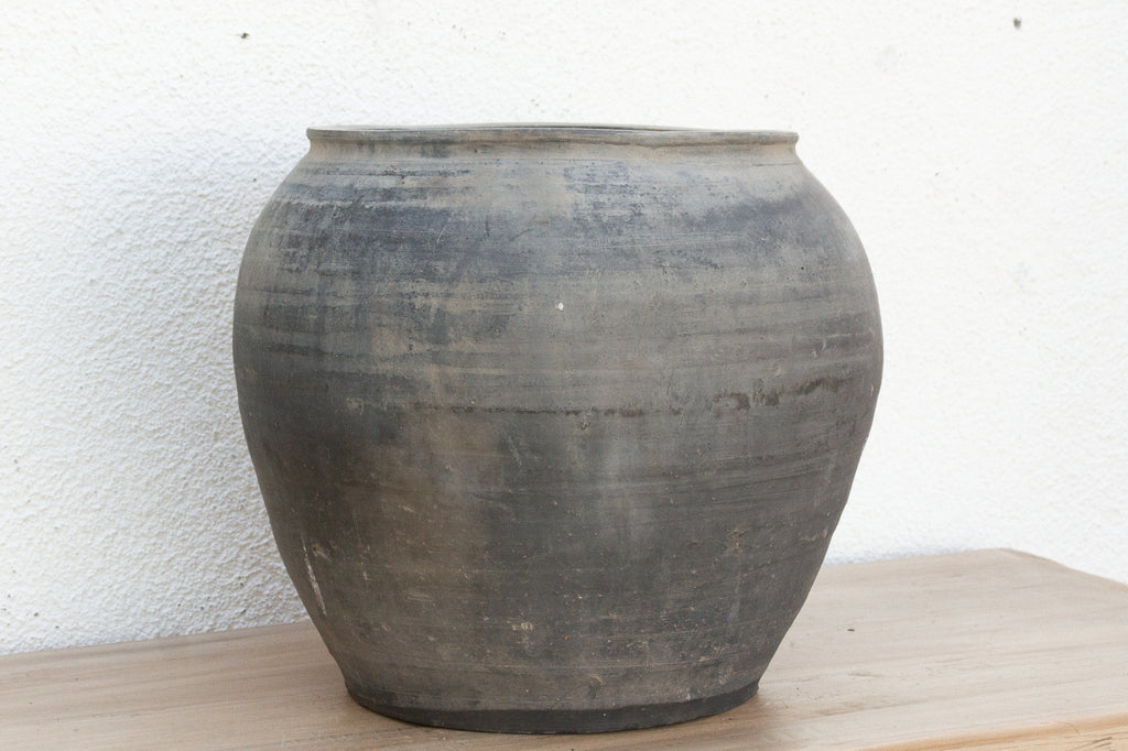 Charming Aged Mudstone Pot