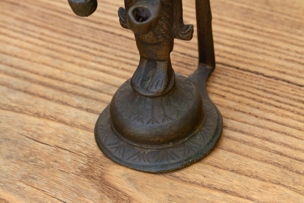 Rare Indian Bronze Deepalakshmi