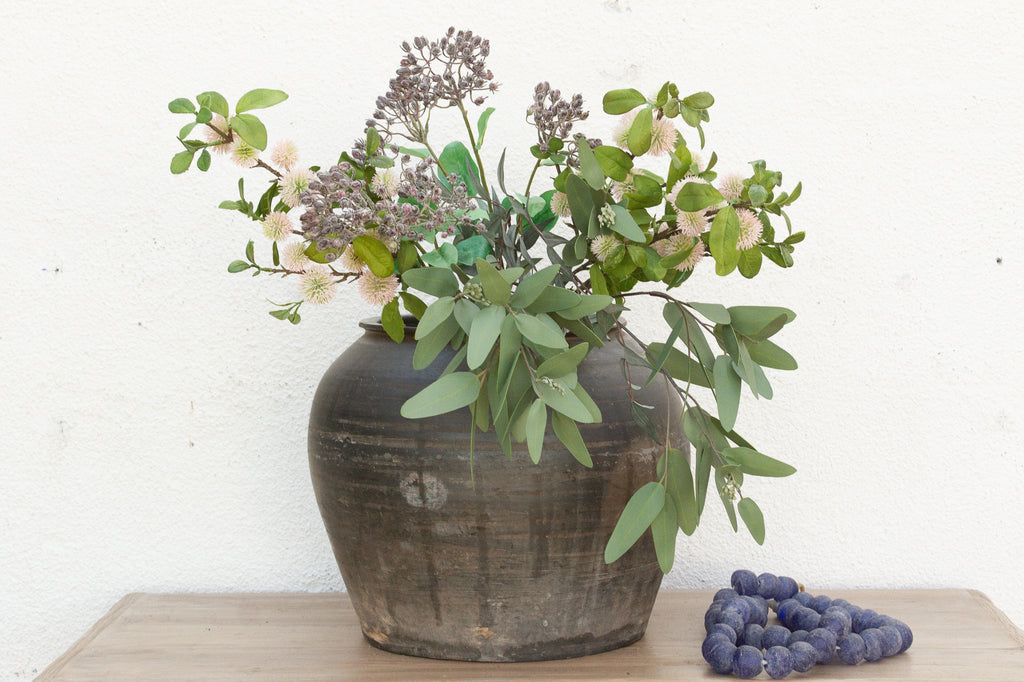 Large Vintage Timeworn Clay Vessel (Trade)