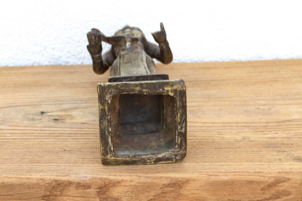 Tall Indian Lost-Wax Pavai Temple Icon