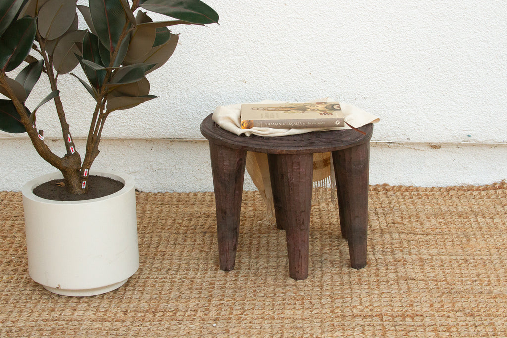 Blackened Forest Wood Nupe Table (Trade)