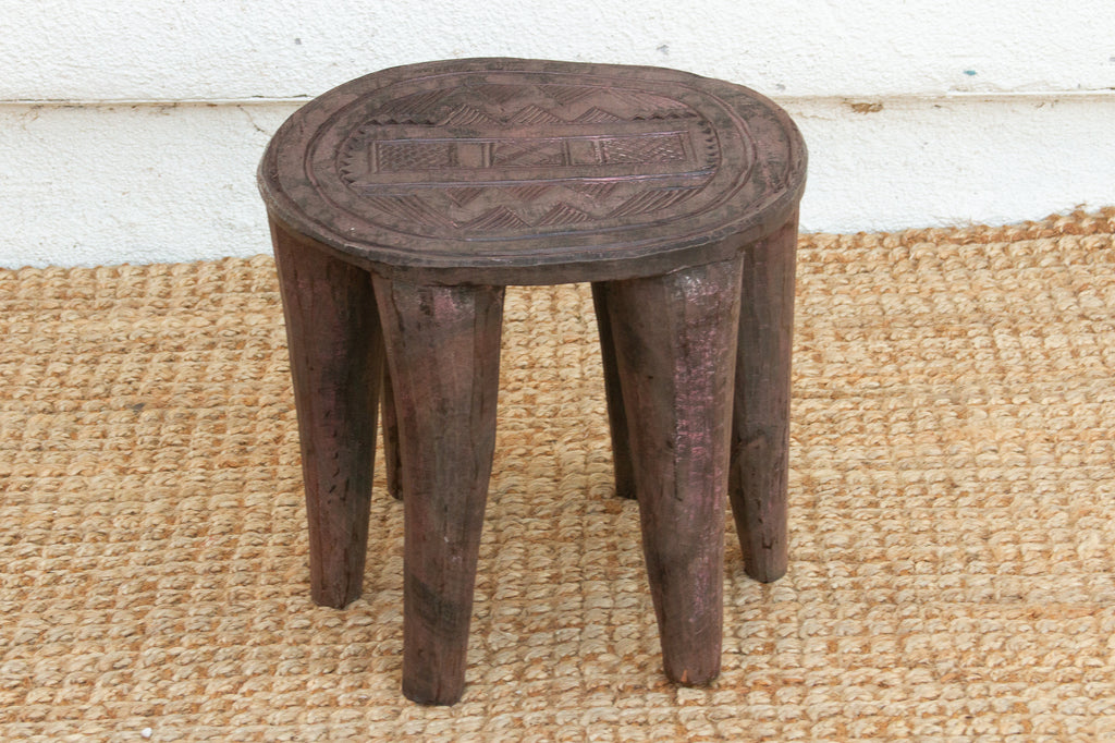 Blackened Forest Wood Nupe Table (Trade)