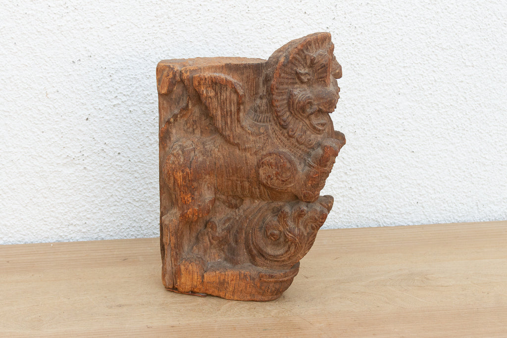 Striking Antique Yali Architectural Corbel