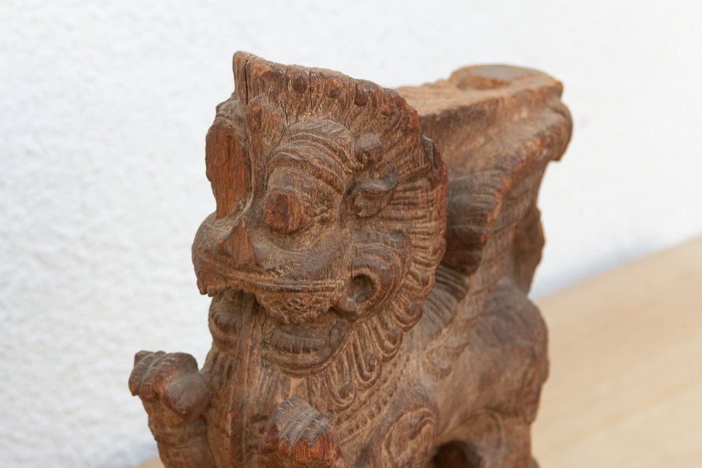 Striking Antique Yali Architectural Corbel