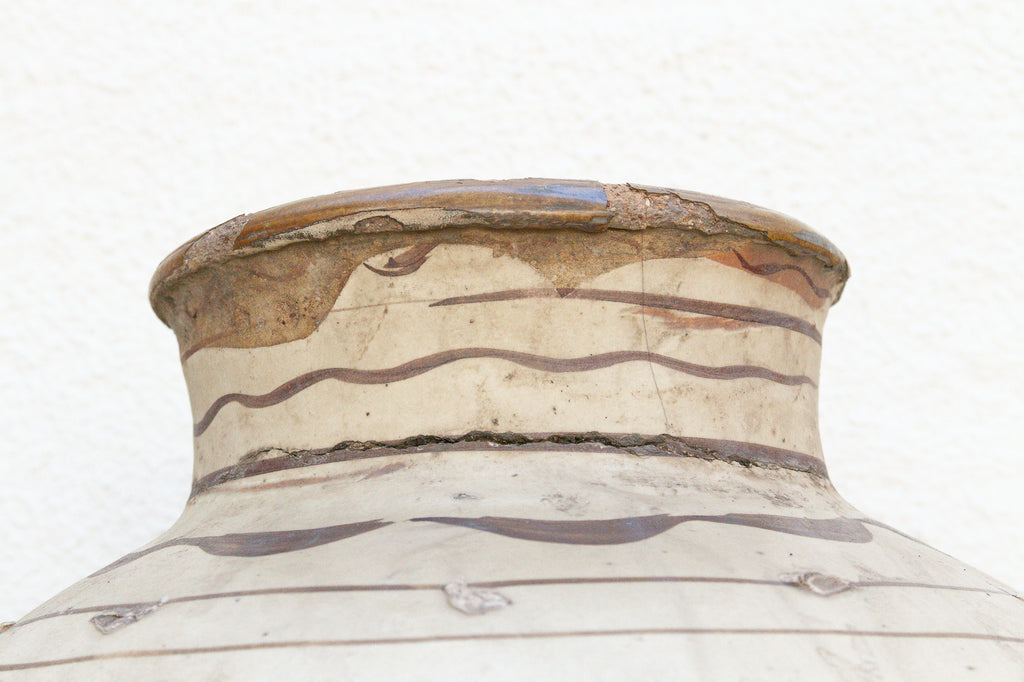 Antique Painted Stoneware Cizhou Jar