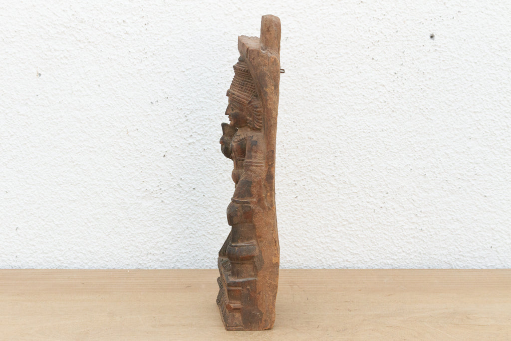 Antique Indian Architectural Temple Chariot Carving