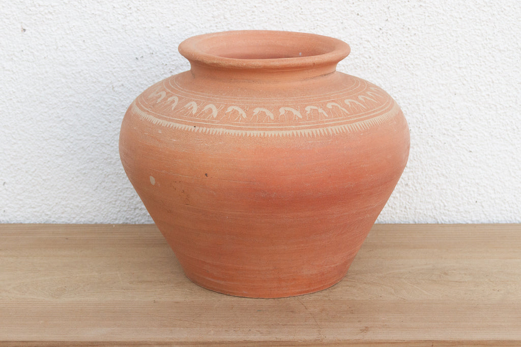 Vintage Thai Terracotta Water Jar