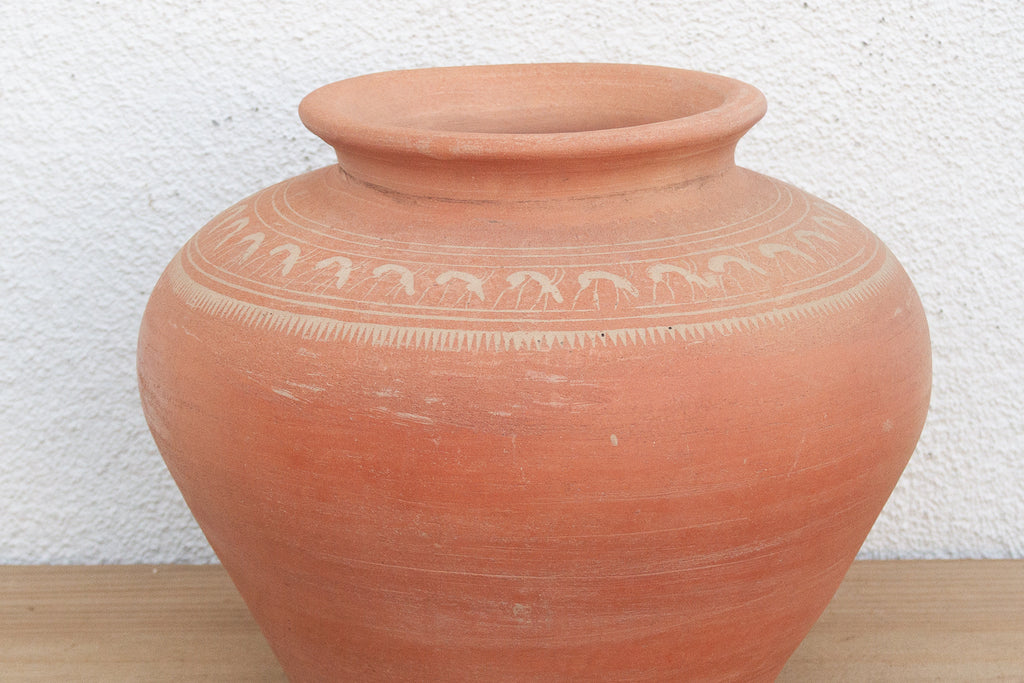 Vintage Thai Terracotta Water Jar