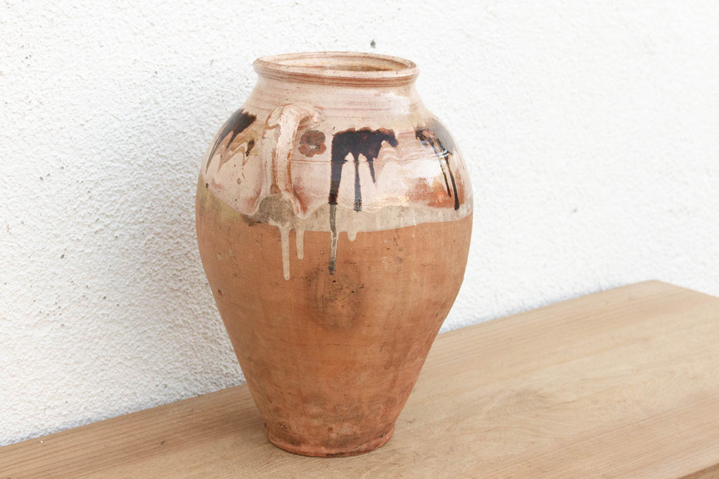 French Drip Glaze Confit Pot