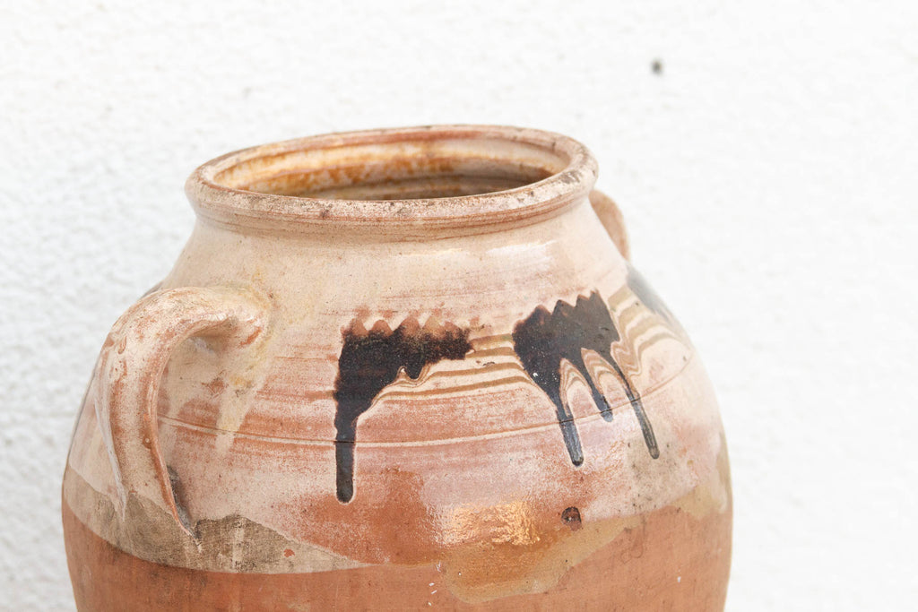 French Drip Glaze Confit Pot