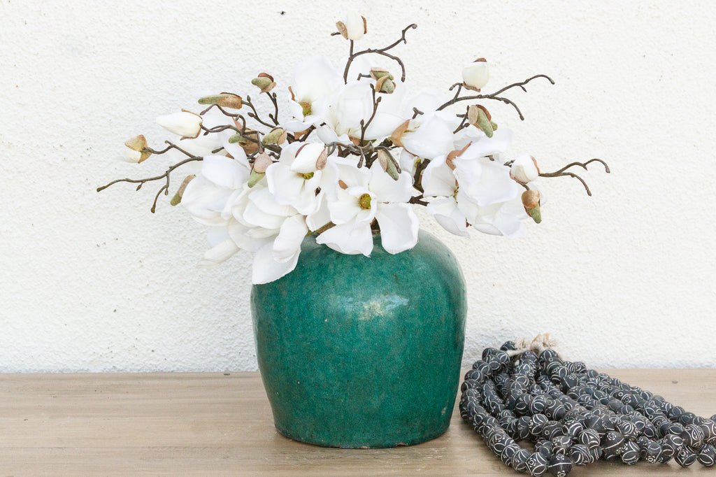 Rainforest Glazed Asian Pot