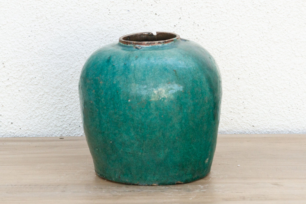 Rainforest Glazed Asian Pot