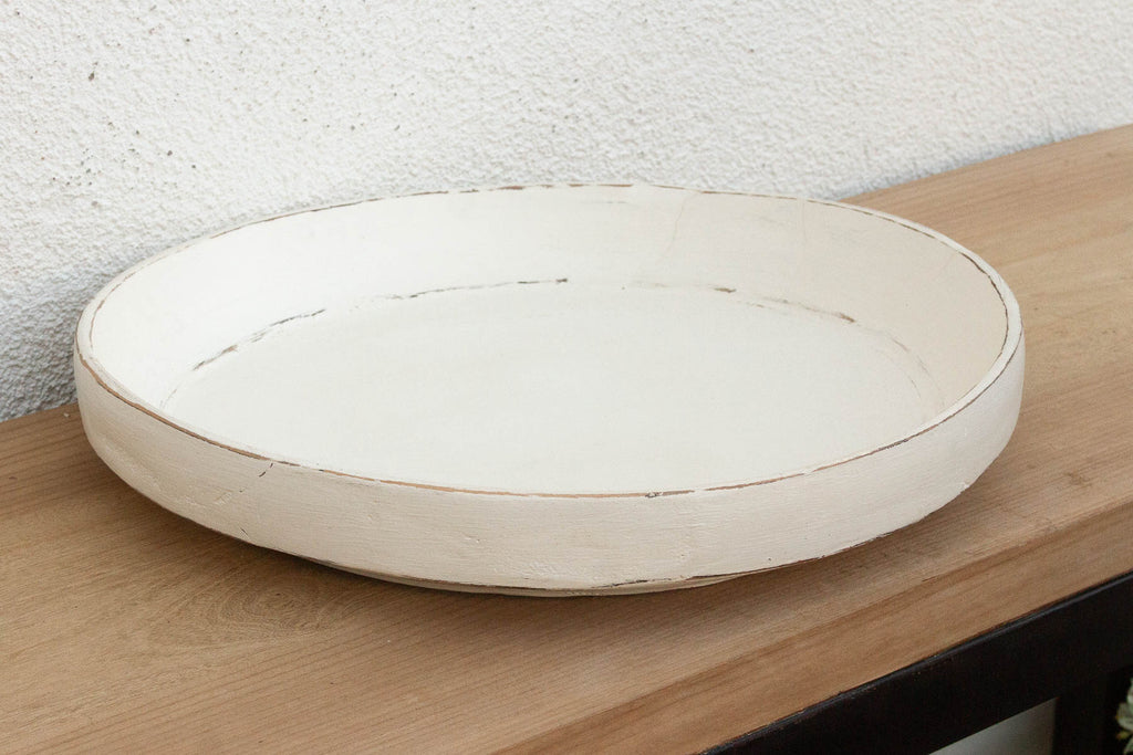 Tibetan Turned Wood Dough Tray