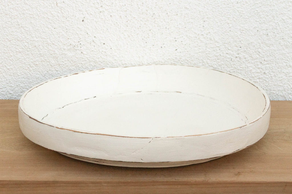 Tibetan Turned Wood Dough Tray