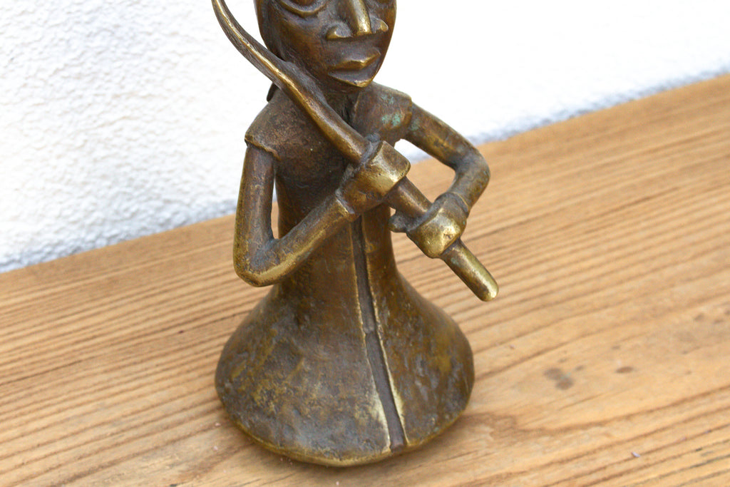 Early 20th Century Benin Style African Warrior (Trade)