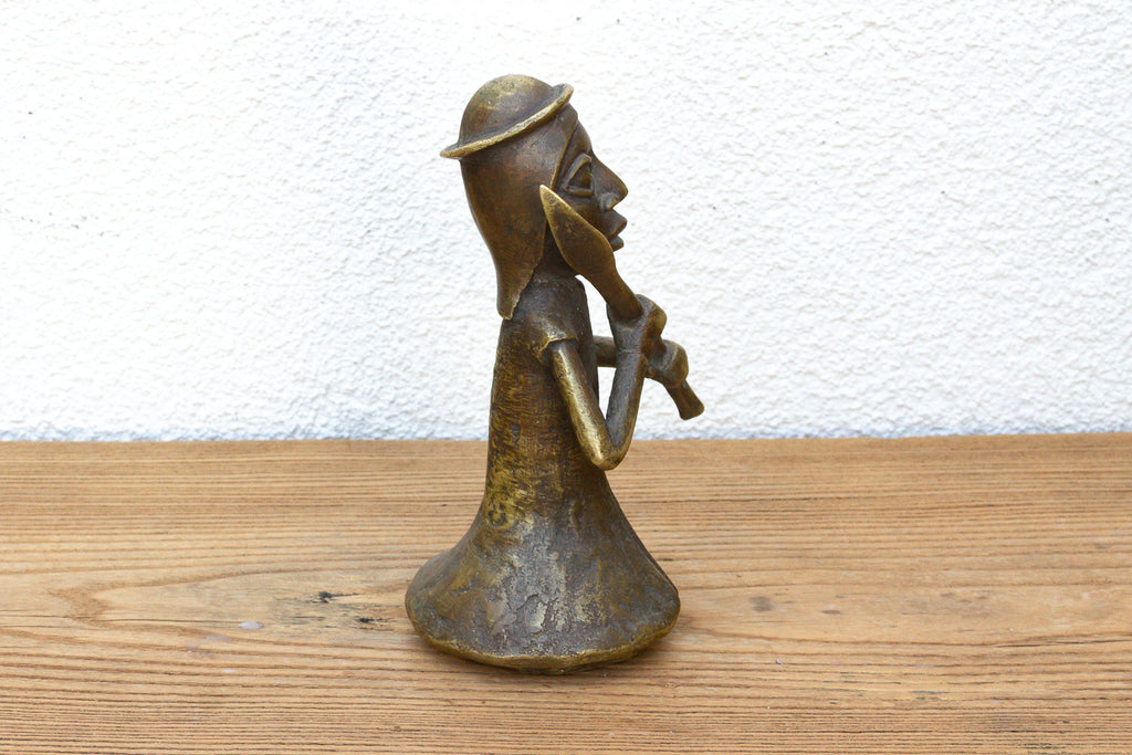 Early 20th Century Benin Style African Warrior (Trade)