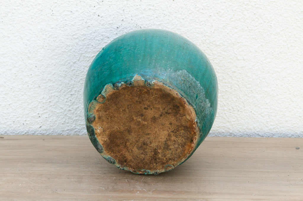 Aqua Lagoon Glazed Vase