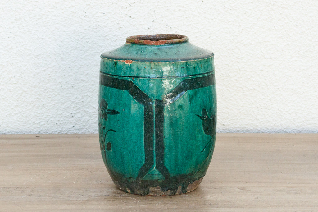 Jade Song Green Glazed Vase