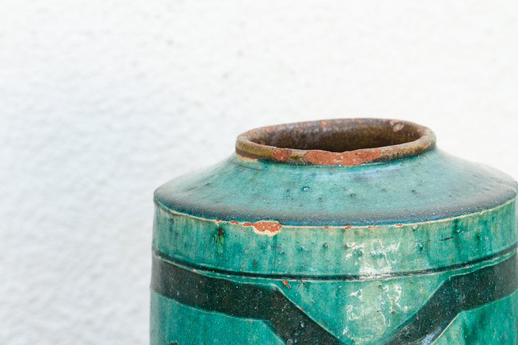 Jade Song Green Glazed Vase