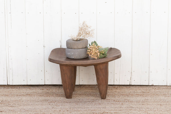 Primitive Handcarved African Ceremonial Stool