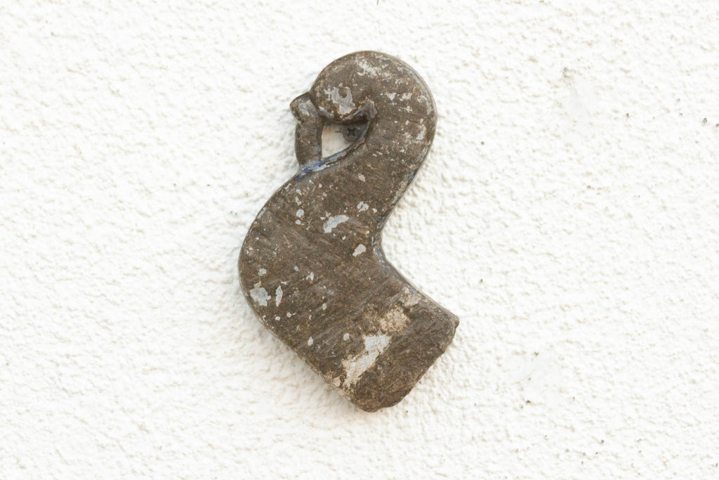 19th Century Small Stone Architectural Peacock