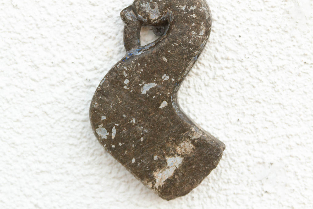 19th Century Small Stone Architectural Peacock