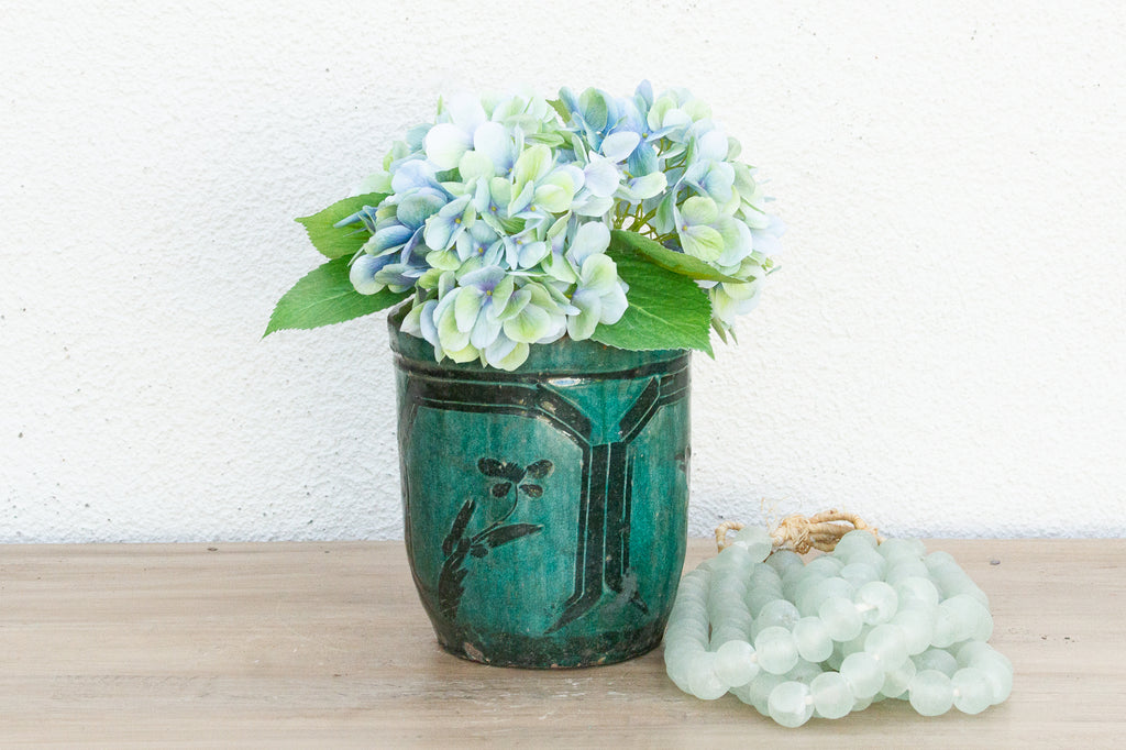 Forest Echo Glaze Asian Vase