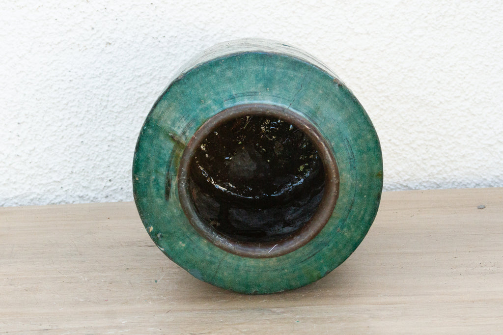 Forest Echo Glaze Asian Vase