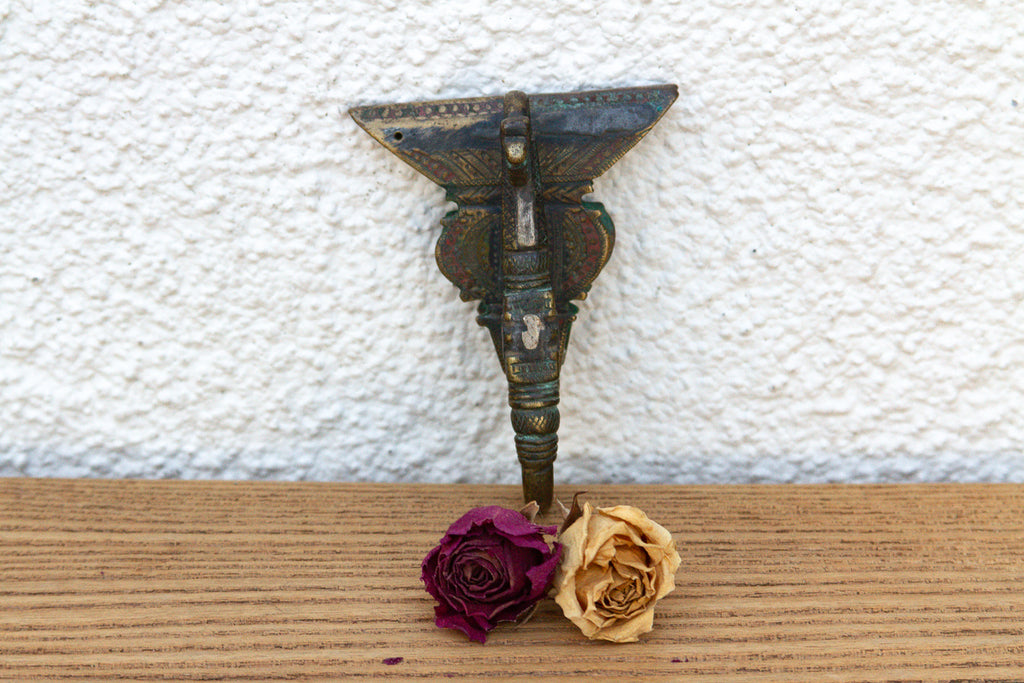 Tribal Totem Antique Metal Hook