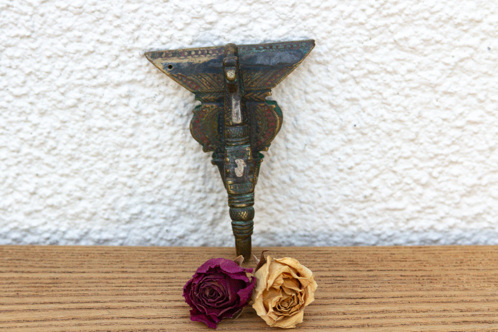 Tribal Totem Antique Metal Hook