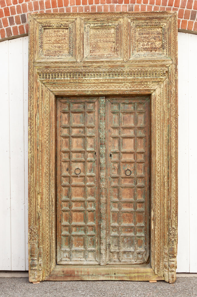 Early 1800’s Grand Haryana Indian Entrance Door