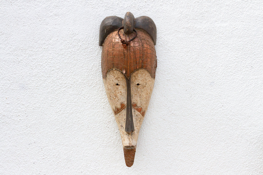 Spirited Dance African Goli Mask Art