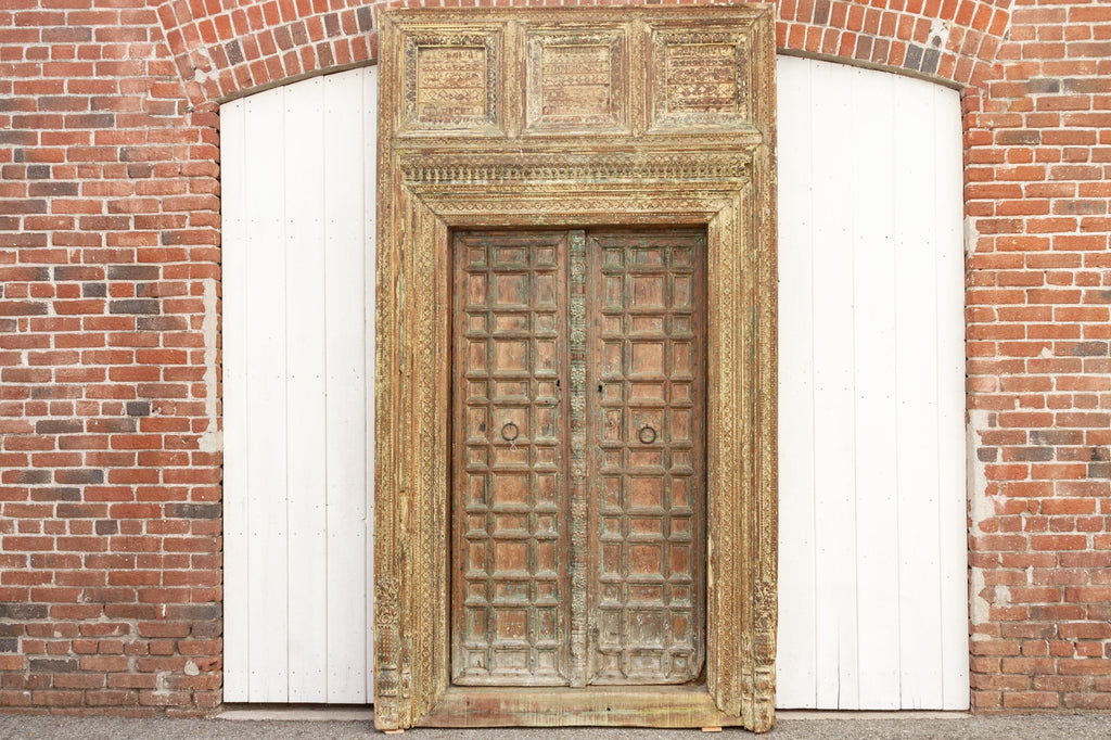 Early 1800’s Grand Haryana Indian Entrance Door