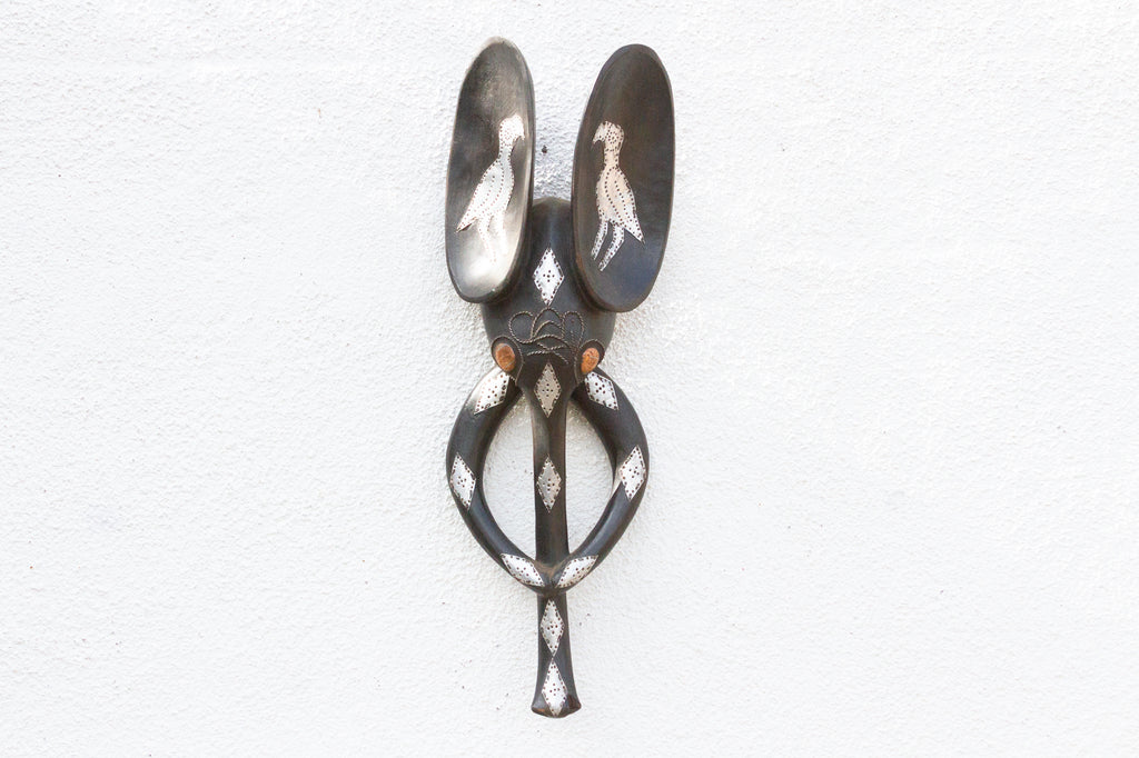 Majestic Wood & Metal African Elephant