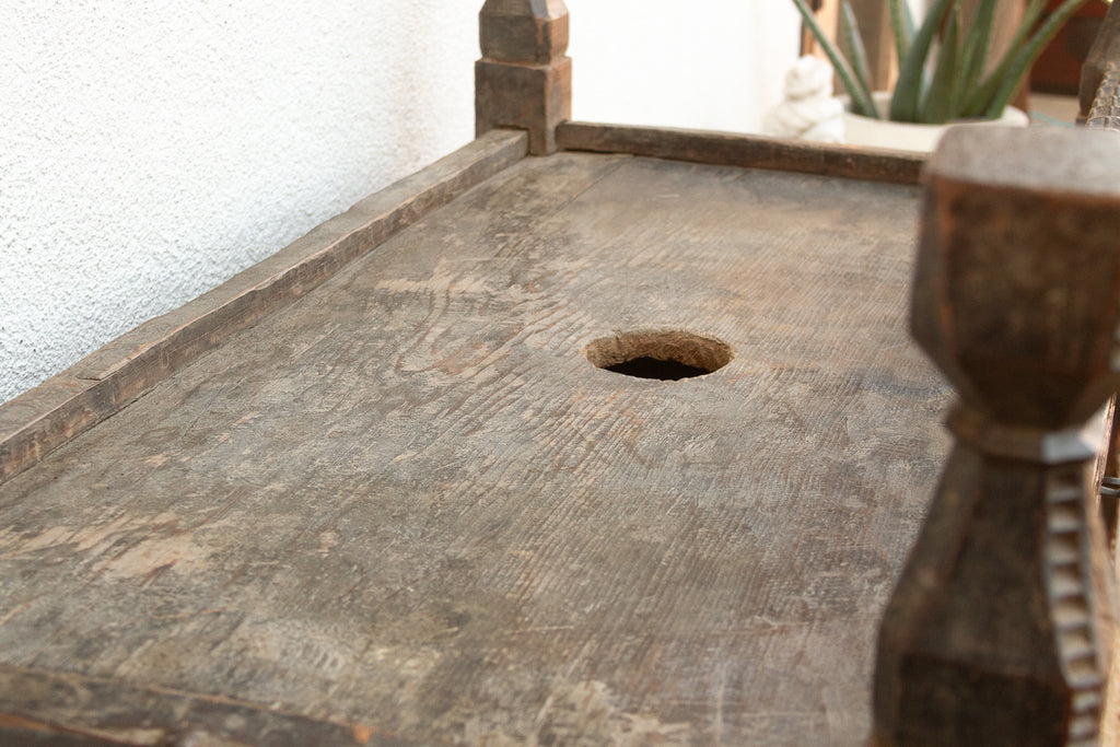 Antique Finely Carved Swat Valley Chest Cabinet