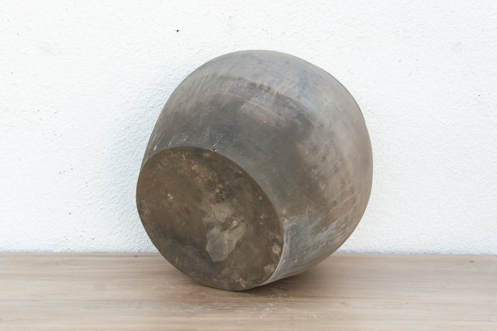 Vintage Primitive Large Clay Pot