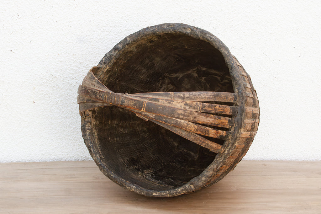 Vintage English Farmhouse Basket