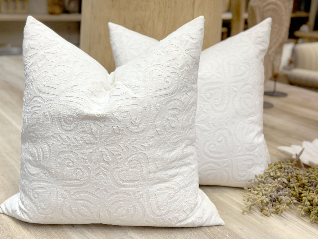 Vama Euro Applique Pillow Cover