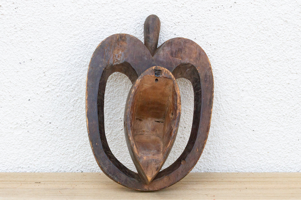 African Kwele Mask, Heartwood Harmony