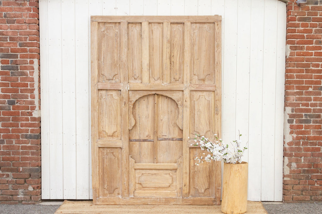 Large 19th Century Indian Teak Gate