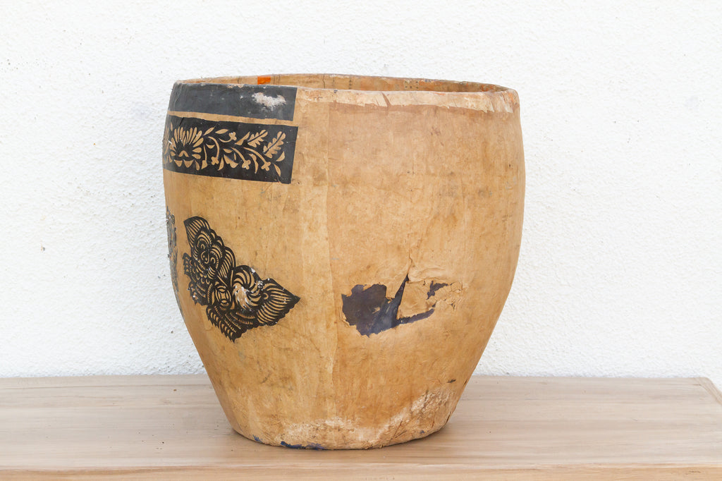 Mythical Guardian Paper Maché Basket