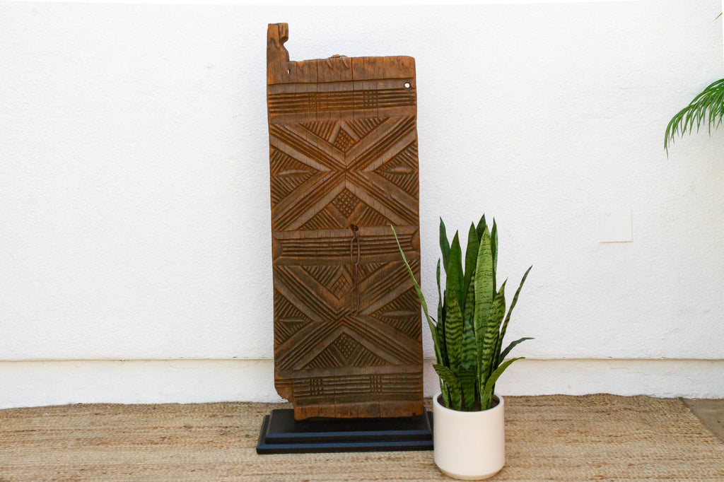 Finely Carved Antique Gurunsi Door (Trade)